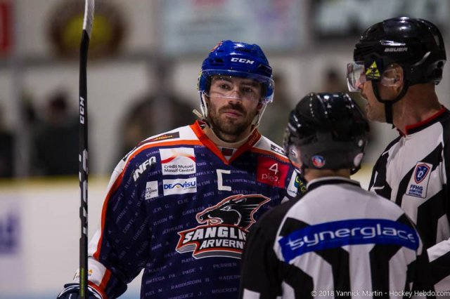 Photo hockey match Clermont-Ferrand - Roanne le 24/11/2018