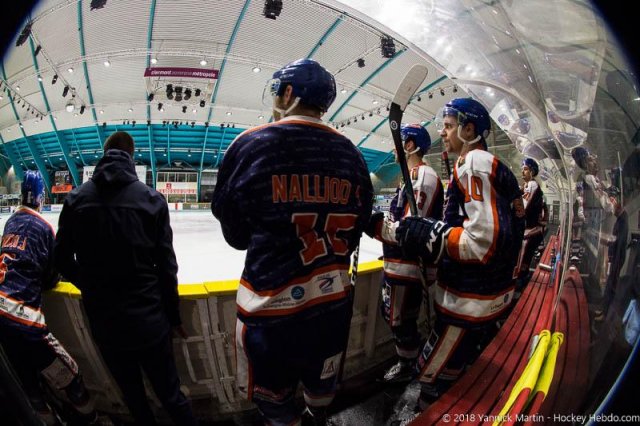 Photo hockey match Clermont-Ferrand - Roanne le 24/11/2018