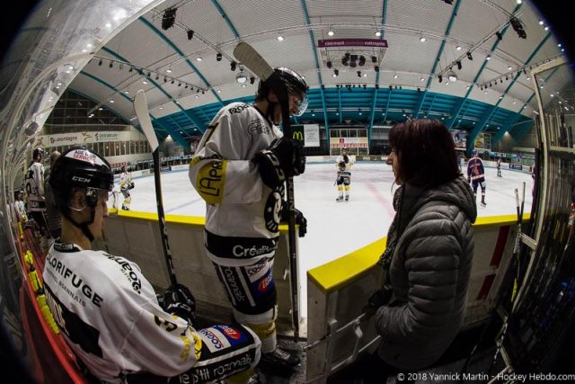 Photo hockey match Clermont-Ferrand - Roanne le 24/11/2018