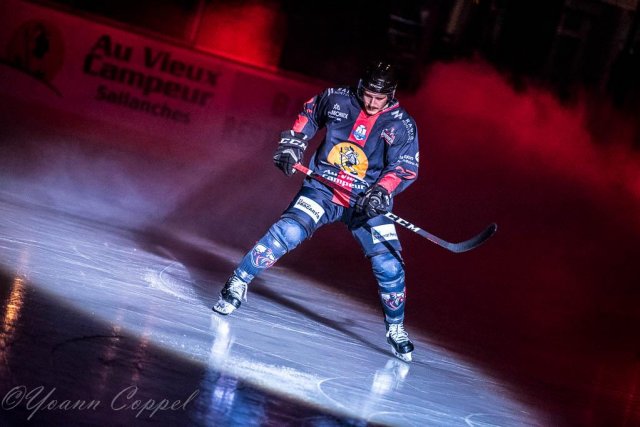 Photo hockey match Chamonix  - Rouen le 25/11/2018