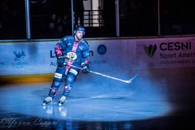 Photo hockey match Chamonix  - Rouen le 25/11/2018