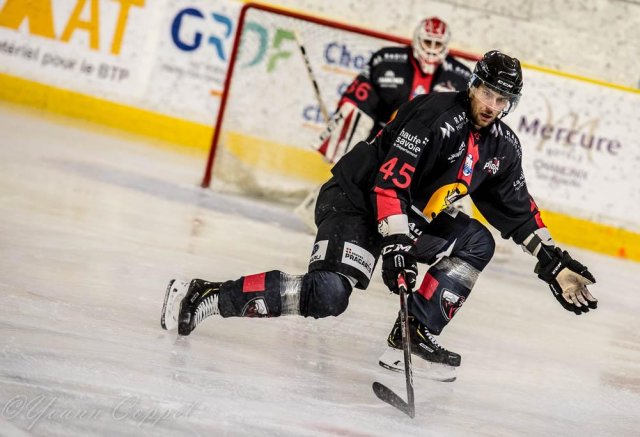 Photo hockey match Chamonix  - Rouen le 25/11/2018