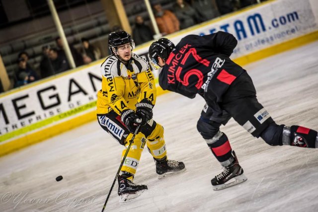 Photo hockey match Chamonix  - Rouen le 25/11/2018