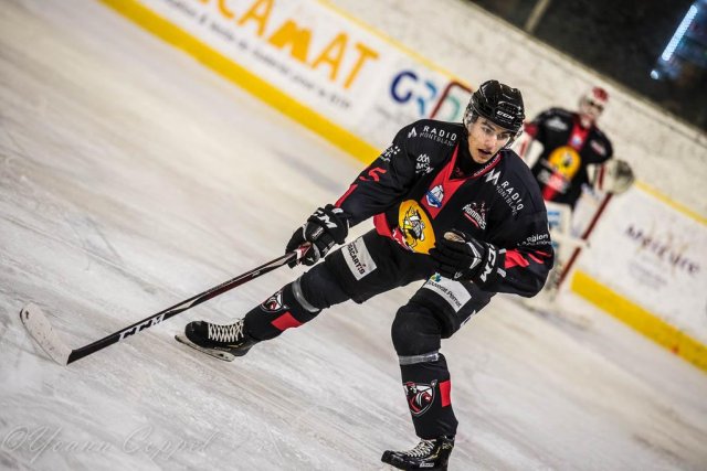Photo hockey match Chamonix  - Rouen le 25/11/2018