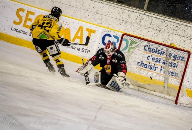 Photo hockey match Chamonix  - Rouen le 25/11/2018