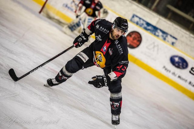 Photo hockey match Chamonix  - Rouen le 25/11/2018