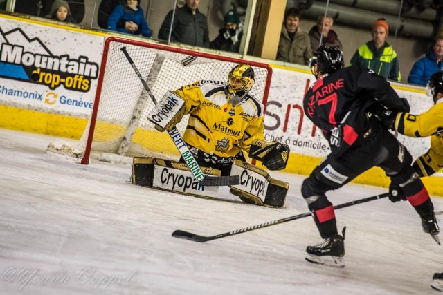 Photo hockey match Chamonix  - Rouen le 25/11/2018