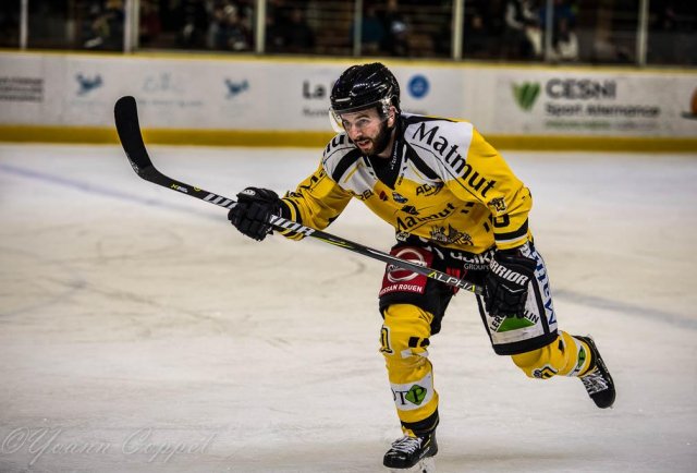 Photo hockey match Chamonix  - Rouen le 25/11/2018