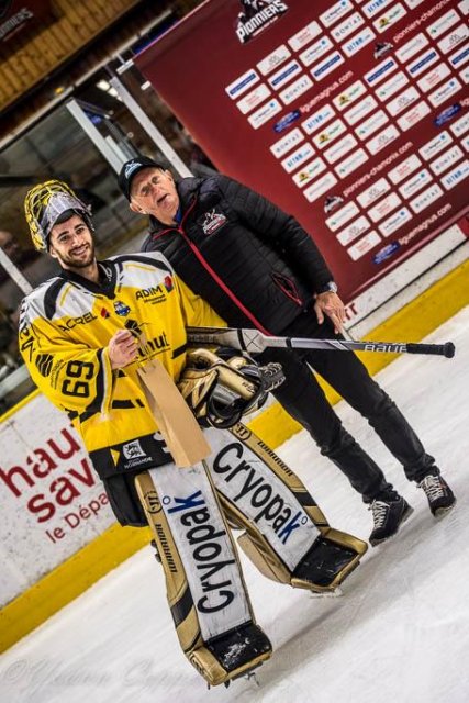 Photo hockey match Chamonix  - Rouen le 25/11/2018