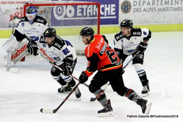 Photo hockey match Nice - Gap  le 23/11/2018
