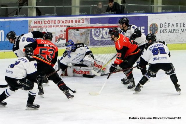 Photo hockey match Nice - Gap  le 23/11/2018