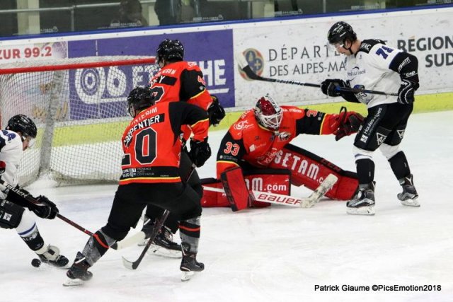 Photo hockey match Nice - Gap  le 23/11/2018