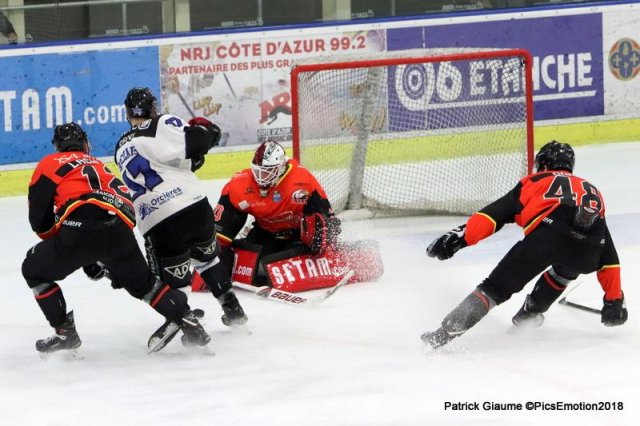 Photo hockey match Nice - Gap  le 23/11/2018