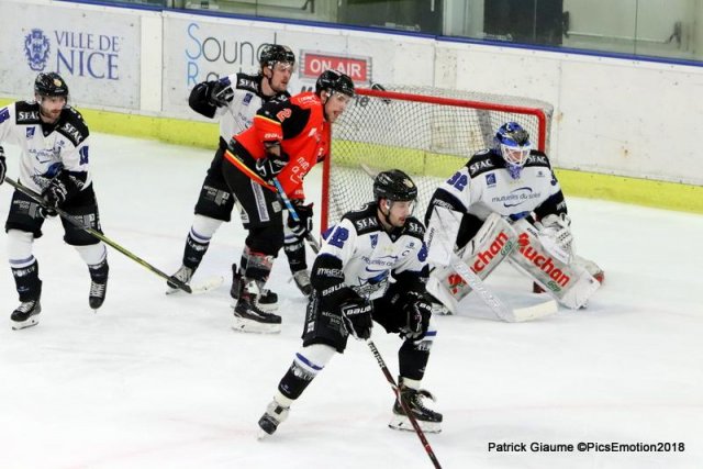 Photo hockey match Nice - Gap  le 23/11/2018
