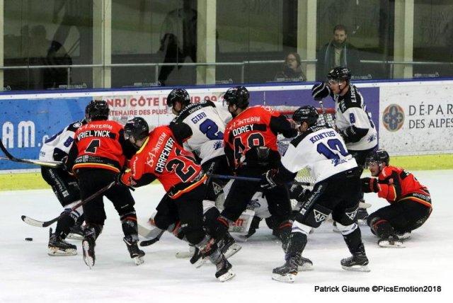 Photo hockey match Nice - Gap  le 23/11/2018