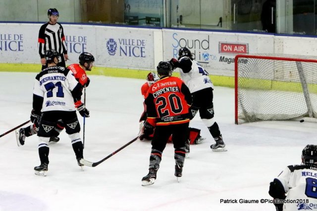 Photo hockey match Nice - Gap  le 23/11/2018