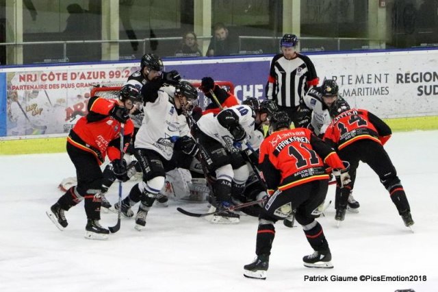Photo hockey match Nice - Gap  le 23/11/2018