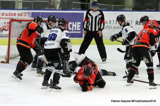 Photo hockey match Nice - Gap  le 23/11/2018