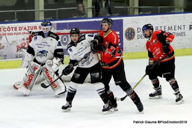 Photo hockey match Nice - Gap  le 23/11/2018