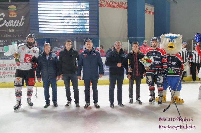 Photo hockey match Angers  - Amiens  le 25/11/2018