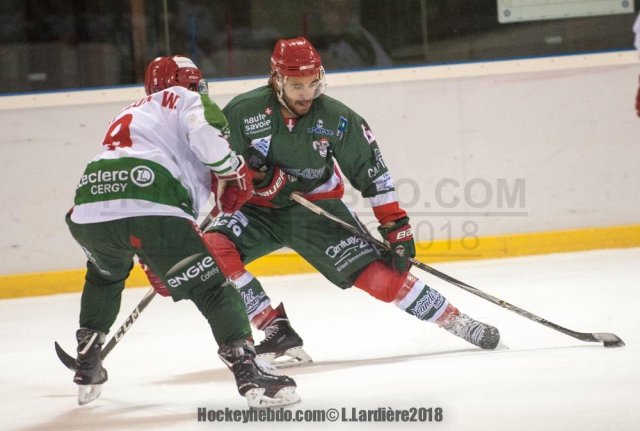 Photo hockey match Mont-Blanc - Cergy-Pontoise le 24/11/2018