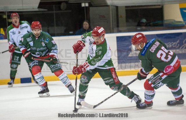 Photo hockey match Mont-Blanc - Cergy-Pontoise le 24/11/2018