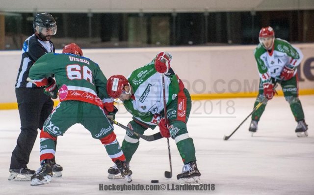Photo hockey match Mont-Blanc - Cergy-Pontoise le 24/11/2018