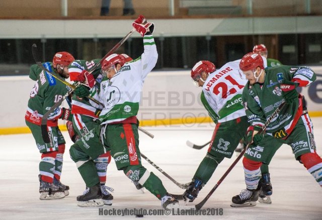 Photo hockey match Mont-Blanc - Cergy-Pontoise le 24/11/2018