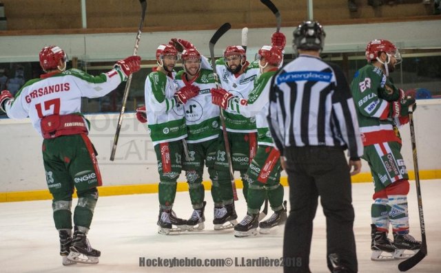 Photo hockey match Mont-Blanc - Cergy-Pontoise le 24/11/2018