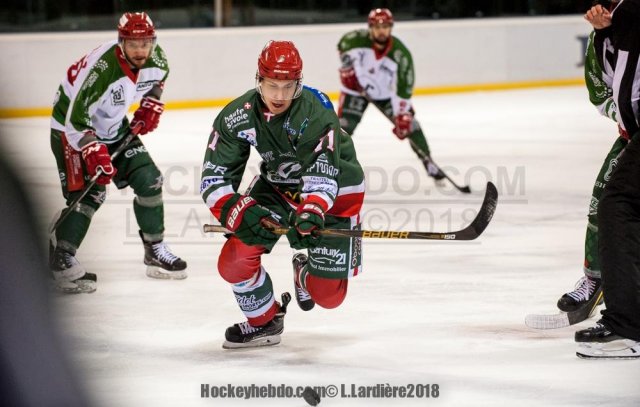 Photo hockey match Mont-Blanc - Cergy-Pontoise le 24/11/2018