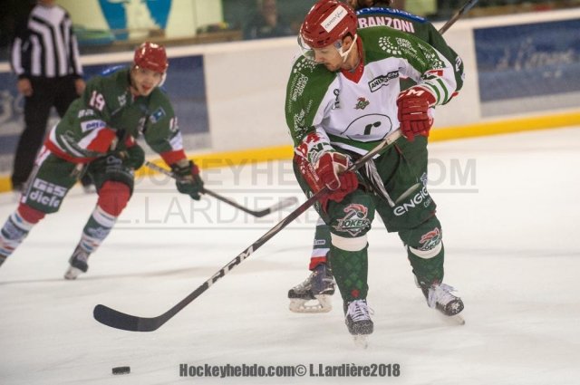 Photo hockey match Mont-Blanc - Cergy-Pontoise le 24/11/2018