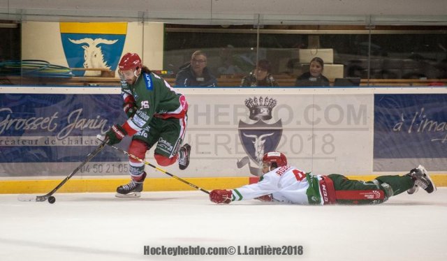 Photo hockey match Mont-Blanc - Cergy-Pontoise le 24/11/2018
