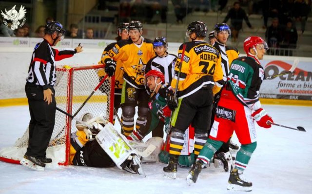 Photo hockey match Anglet - Strasbourg  le 25/11/2018