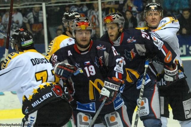 Photo hockey match Grenoble  - Rouen le 14/03/2009
