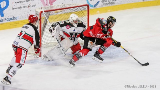 Photo hockey match Amiens  - Anglet le 27/11/2018