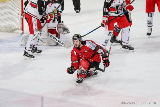Photo hockey match Amiens  - Anglet le 27/11/2018