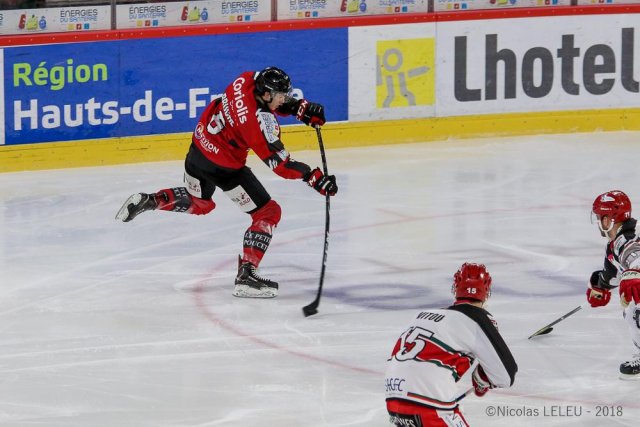 Photo hockey match Amiens  - Anglet le 27/11/2018