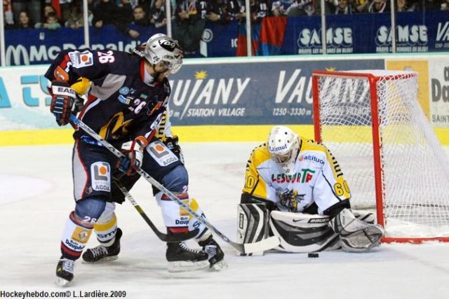 Photo hockey match Grenoble  - Rouen le 14/03/2009