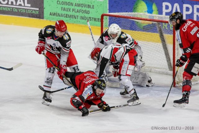 Photo hockey match Amiens  - Anglet le 27/11/2018