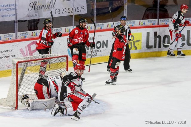 Photo hockey match Amiens  - Anglet le 27/11/2018