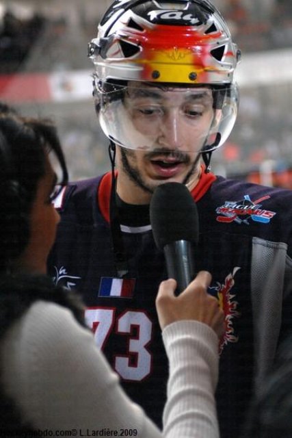 Photo hockey match Grenoble  - Rouen le 14/03/2009