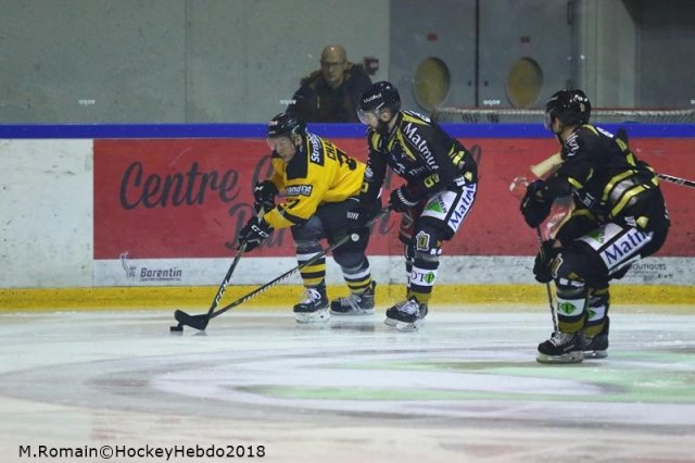 Photo hockey match Rouen - Strasbourg  le 30/11/2018