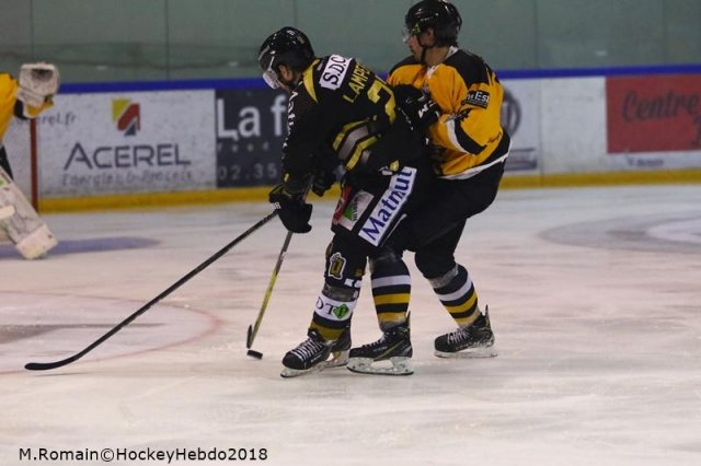 Photo hockey match Rouen - Strasbourg  le 30/11/2018