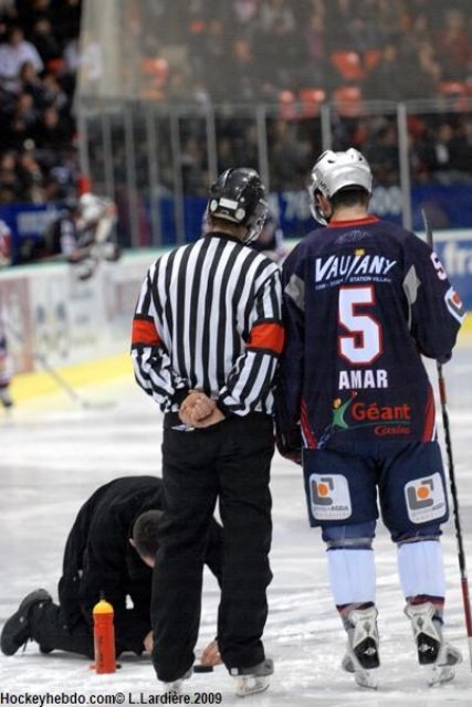 Photo hockey match Grenoble  - Rouen le 14/03/2009