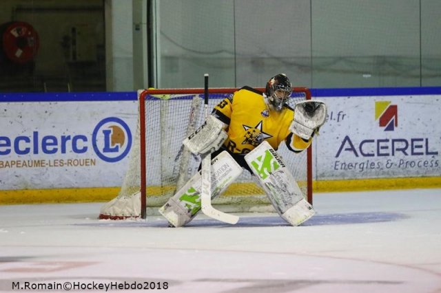 Photo hockey match Rouen - Strasbourg  le 30/11/2018