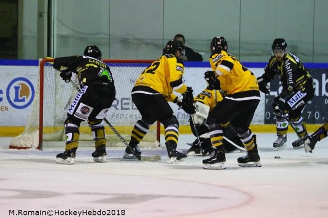 Photo hockey match Rouen - Strasbourg  le 30/11/2018