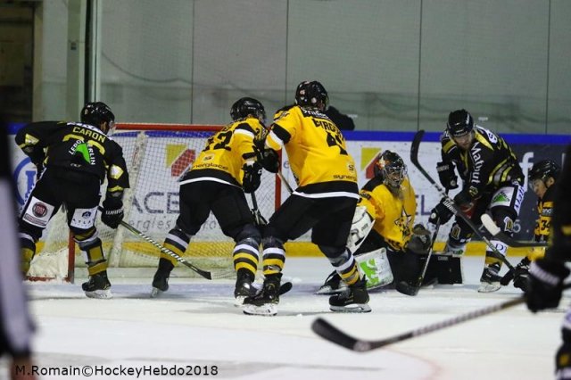 Photo hockey match Rouen - Strasbourg  le 30/11/2018