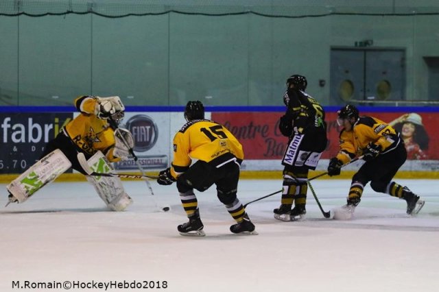 Photo hockey match Rouen - Strasbourg  le 30/11/2018