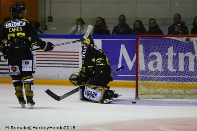Photo hockey match Rouen - Strasbourg  le 30/11/2018