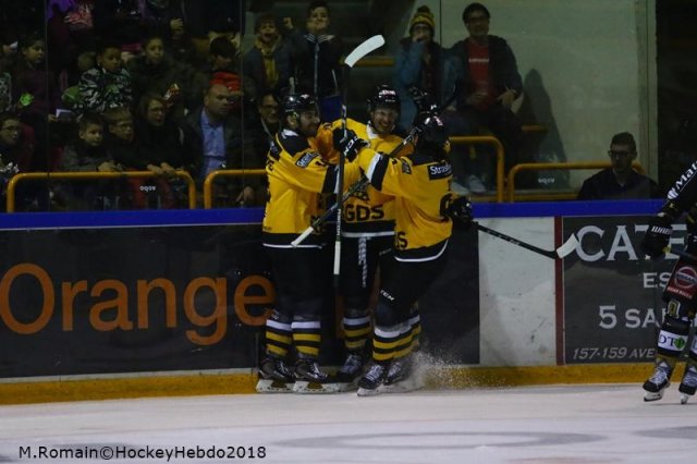 Photo hockey match Rouen - Strasbourg  le 30/11/2018